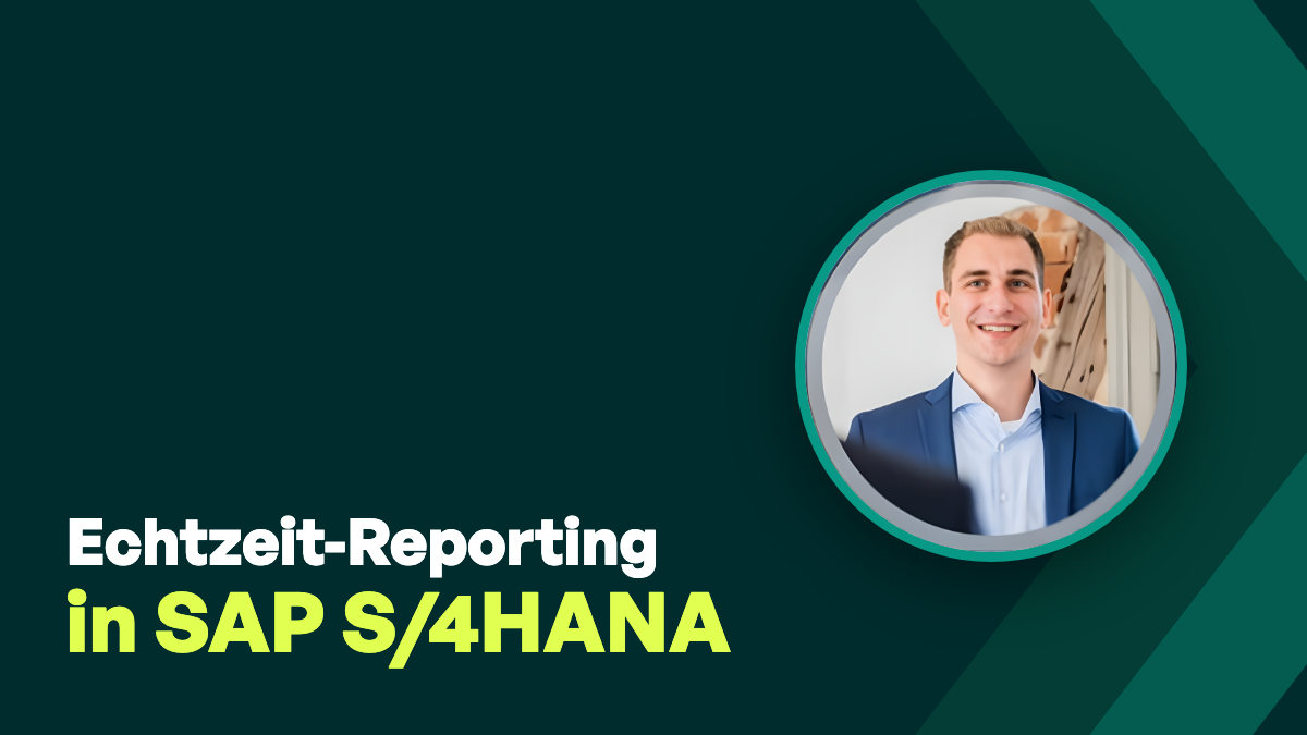 Webinaraufzeichnung: SAP Embedded Analytics – Echtzeit-Reporting direkt in SAP S/4HANA