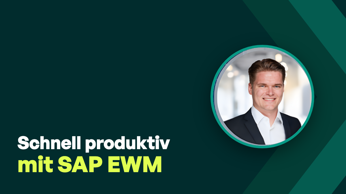 Webinaraufzeichnung: Schnell produktiv mit SAP EWM – smarte Lösungen für typische Lagerprozesse und Schnittstellen